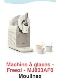 Sorbetière Moulinex Freezi 16-en-1 MJ803AF0
