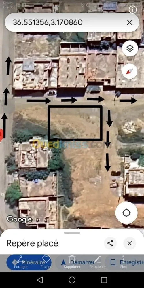Vente Terrain Blida Larbaa