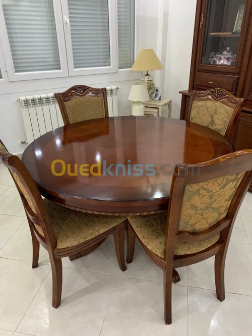 Table ronde 4 chaise pour salle à manger