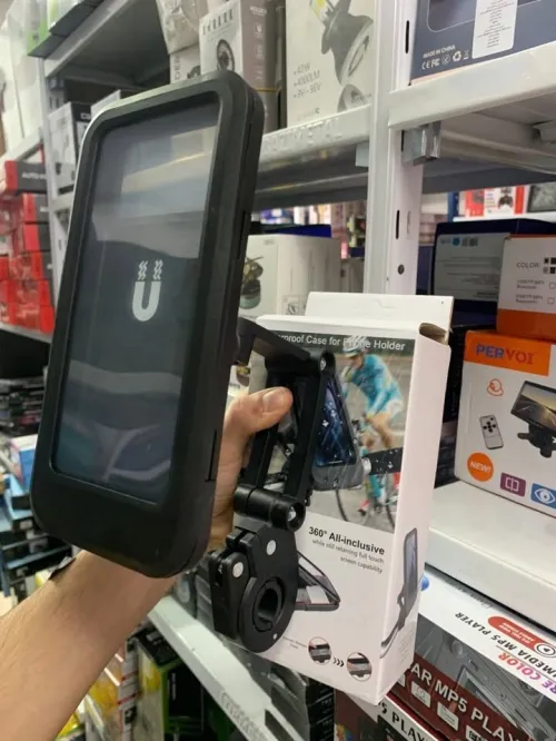 درجة Support de téléphone portable étanche pour vélo moto réglable à 360
