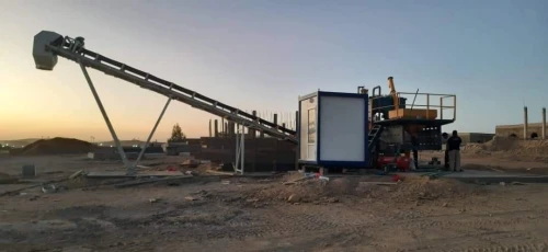 Centrale à béton mobile 35m3