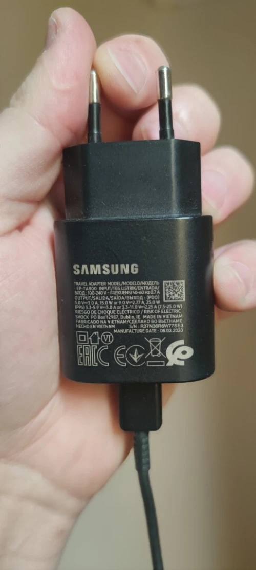 Chargeur Samsung 25W Original Caba