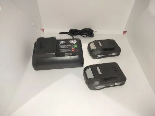 2 Batterie Ferrex 20V 2Ah et Chargeur Ferrex 20V 4A