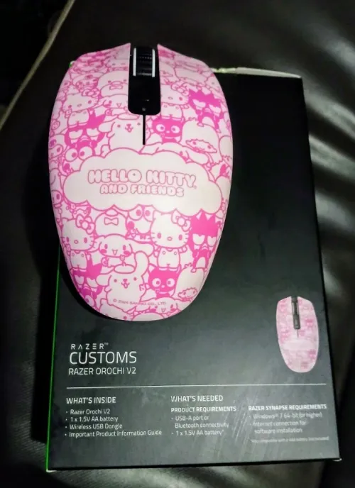 Razer Orochi V2 Hello Kitty Edition