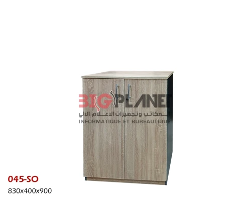 Armoire basse local en mélamine #045
