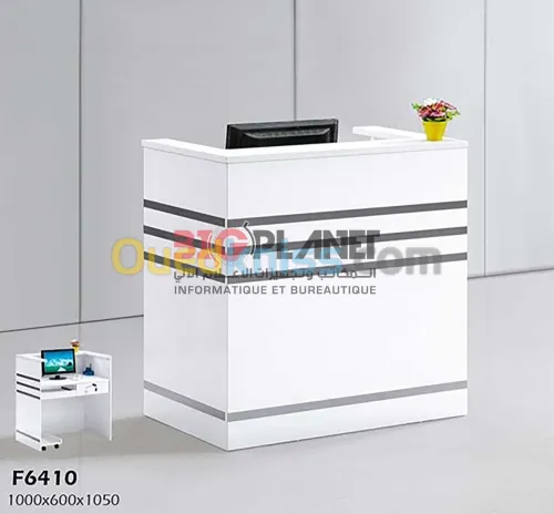 Comptoir de réception importation en MDF High Gloss #F6410