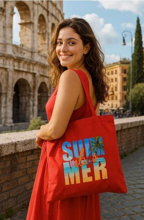 tote bag imprimé (au choix)