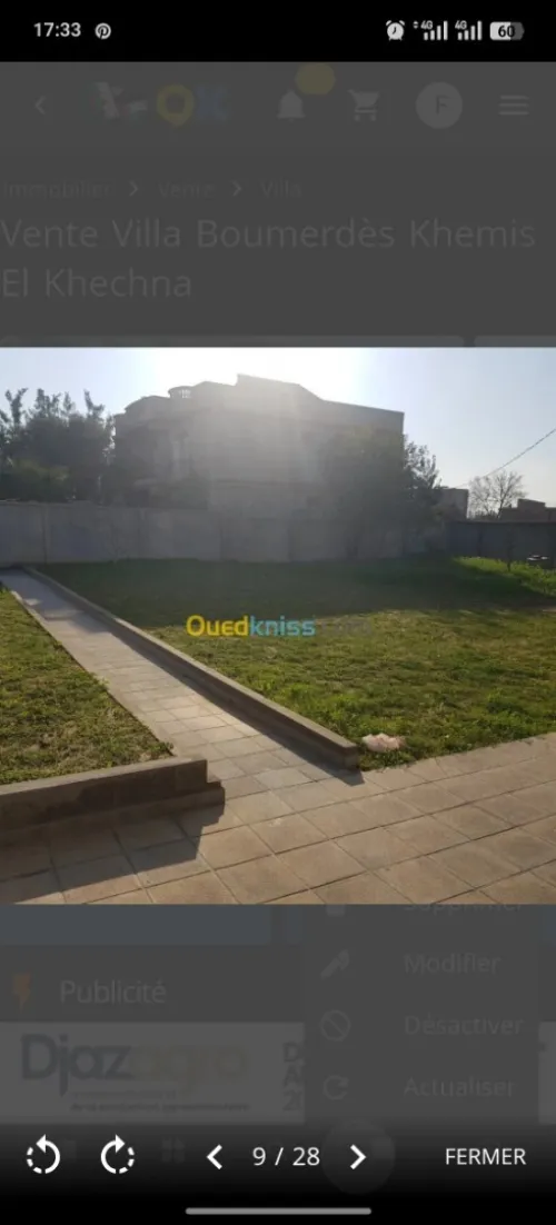 Vente Villa Boumerdès Khemis el khechna