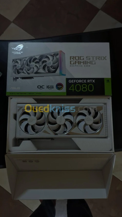 ASUS ROG Strix GeForce RTX 4080 White OC Edition 16GB