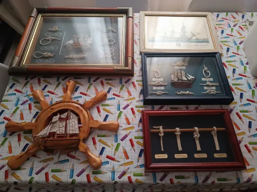 Décorations murales sur le thème de la marine et des cadres