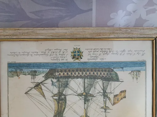 Décorations murales sur le thème de la marine, des baromètres et des cadres