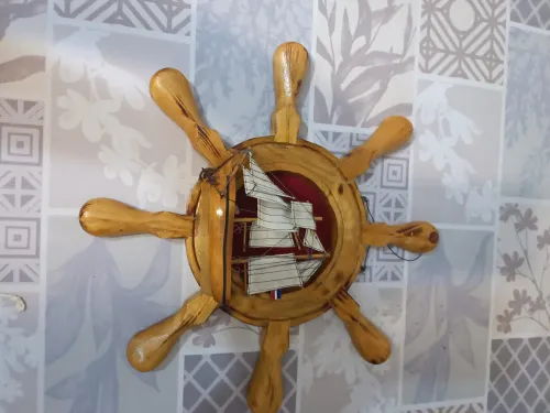 Décorations murales sur le thème de la marine, des baromètres et des cadres