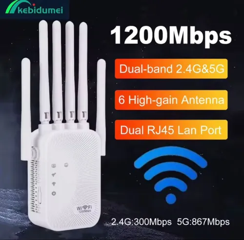 Répéteur Wifi Ac 1200 Duel Bande 2.4ghz et 5ghz