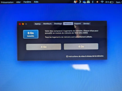 Macbook Pro 13'' (mi-2012) 1ere Main