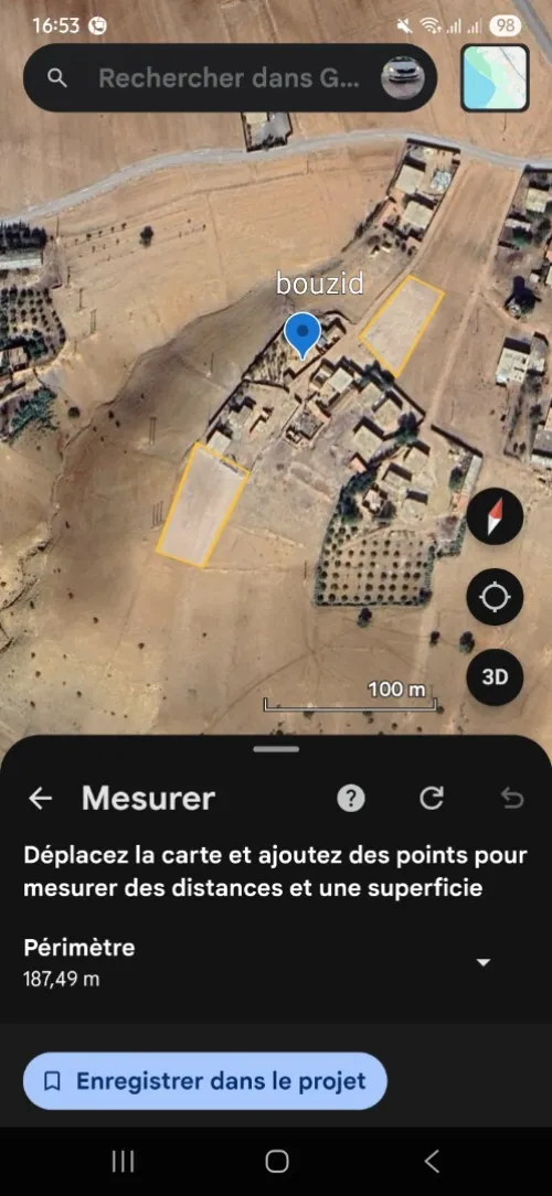 Vente Terrain Médéa Bouskene