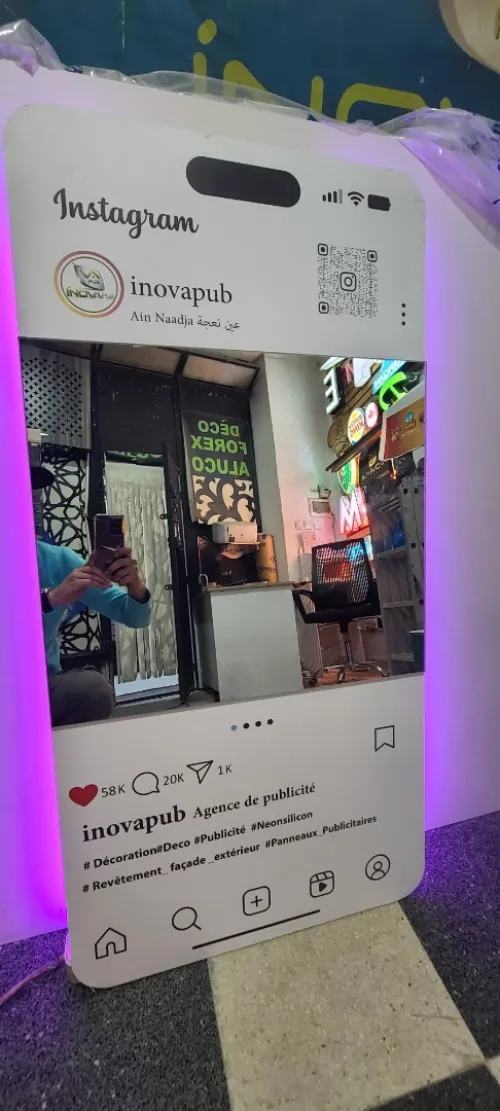 Miroir instagram