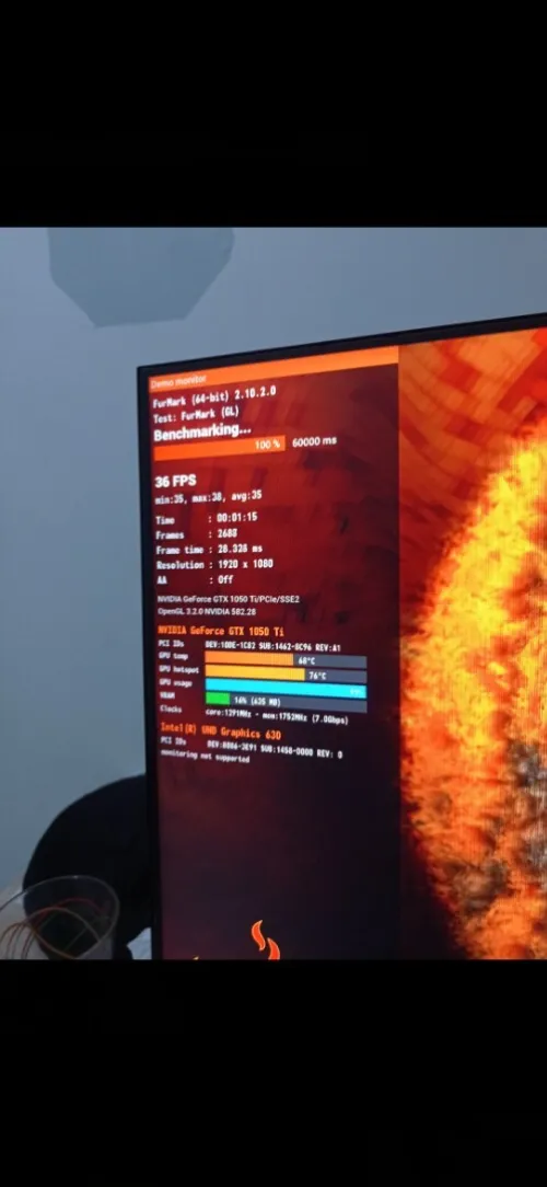 Gtx 1050ti حاجا نقيا خلاص تلعب بيها  في1080