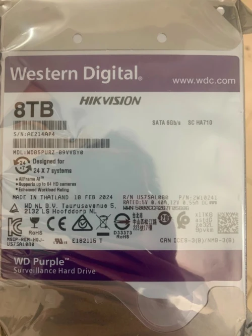 disque dur 8TR WESTERN DIGITAL