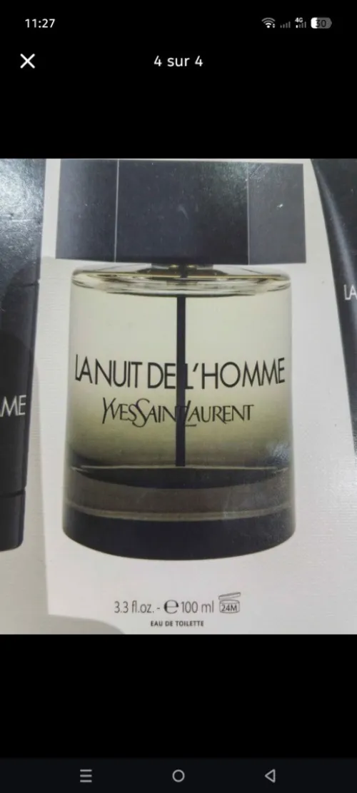 La nuit de l'homme YSL Edt 100ml