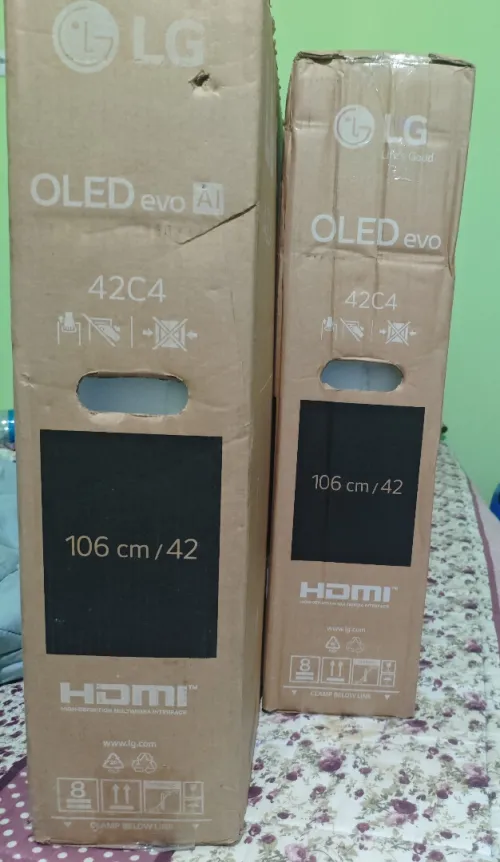 LG OLED 42" C4 4K 144FPS مستعمل/جديد