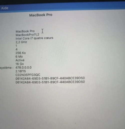 MacBook pro
