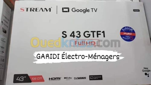 Télévision stream 32" 43" 