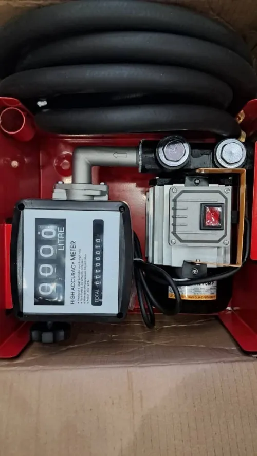 Pompe a gasoil 220 avec les accessoires compteur felxible et pistolet