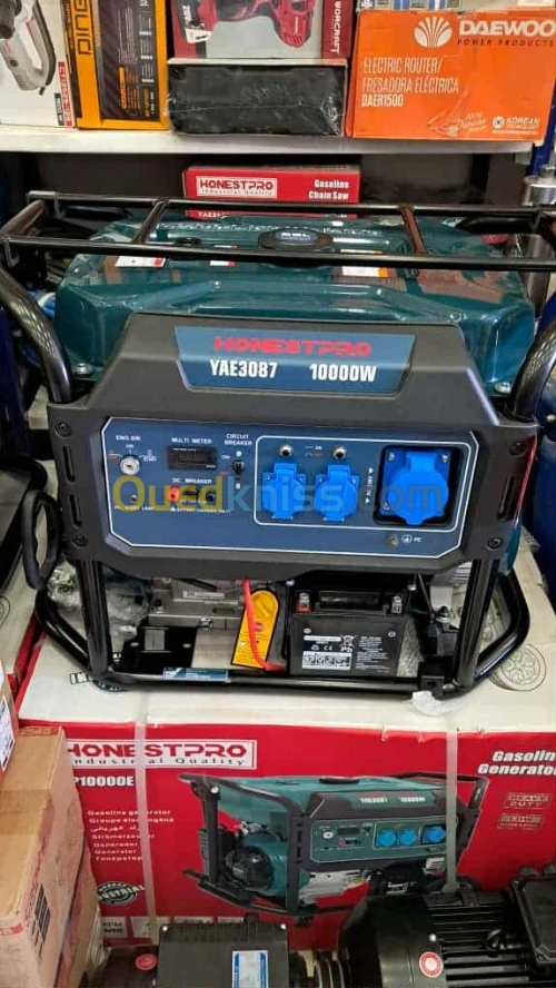 Groupe electrogene Honestpro 10kv tractable 10 000 watts