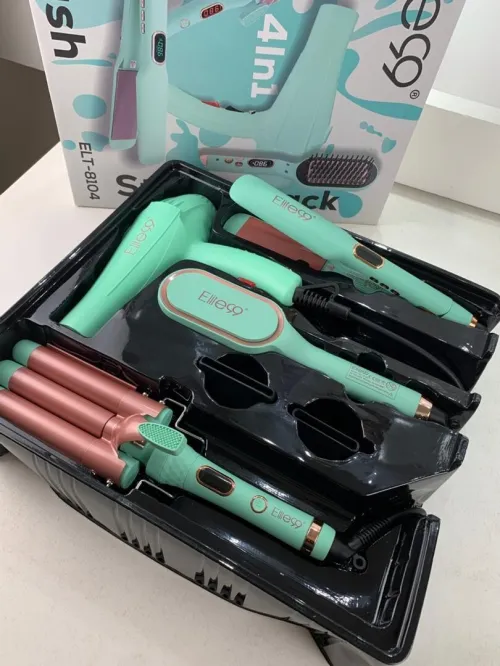 Elite99 Styling 4en1 Pack Ultime pour des Cheveux Parfaits  مجموعة العناية بالشعر 4في1