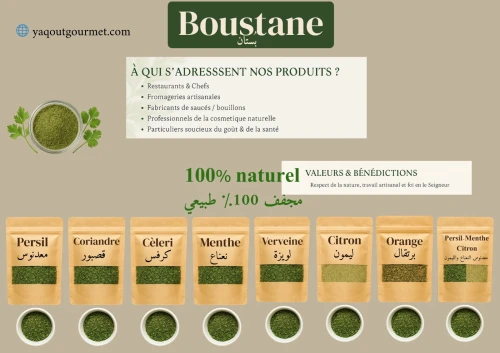 Herbes Séchées Naturelles moulu pour Professionnels