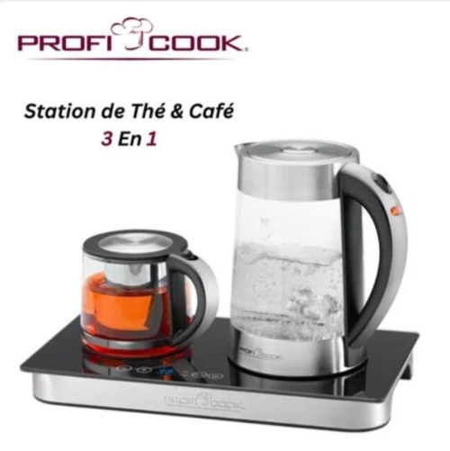 Proficook station de thé et café