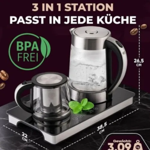 Proficook station de thé et café