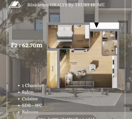 Vente Appartement F4 Oran Oran