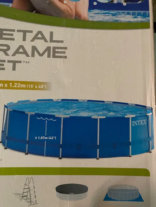 Piscine INTEX 4.57m * 1.22m