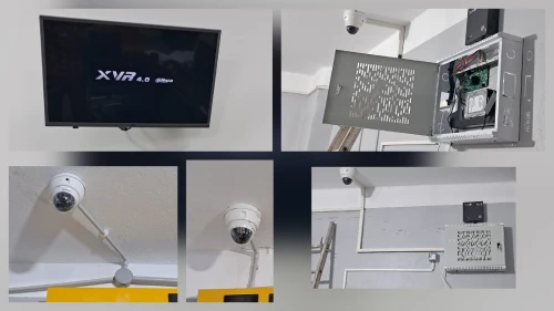 تركيب أجهزة الحماية و المراقبة و الإنذار / Installation de protection, de surveillance et d'alarme
