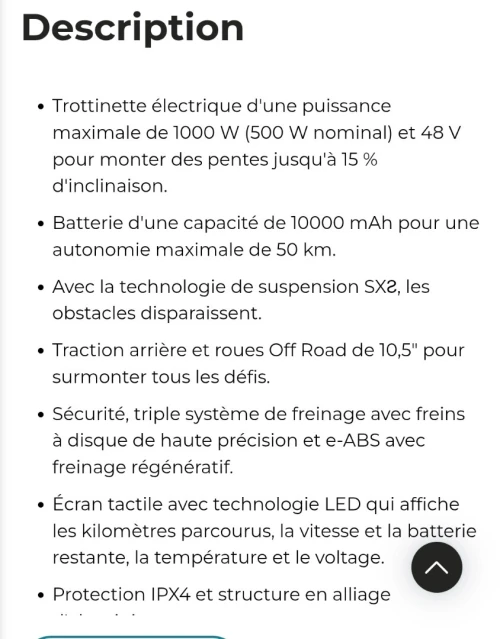 Trottinette Cecotec 