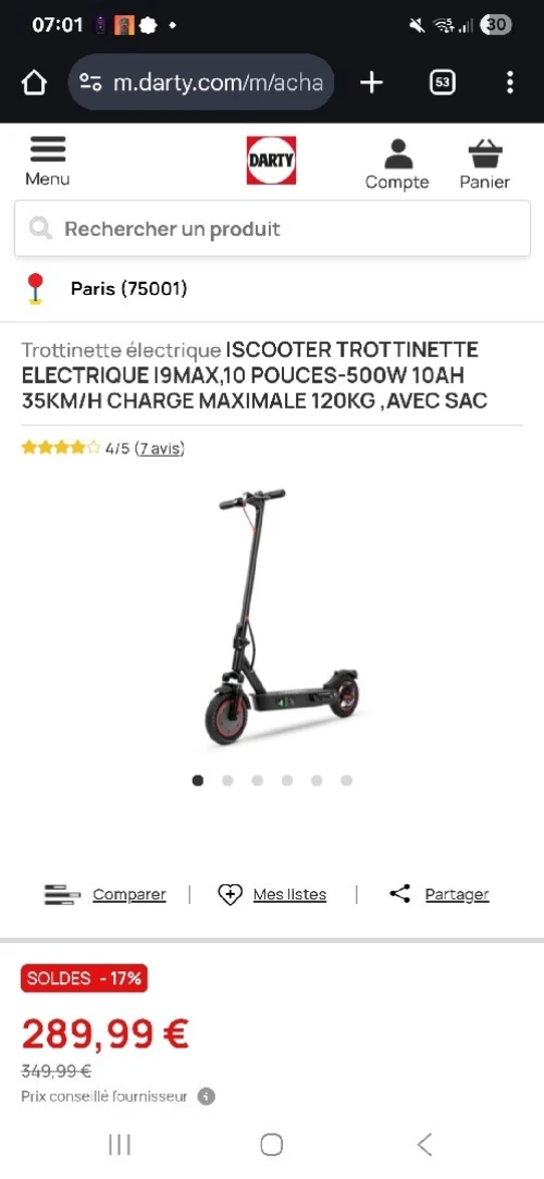 Iscooter i9Max 