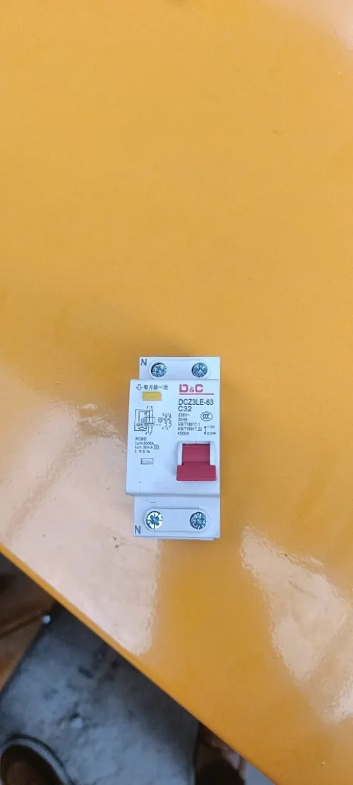 disjoncteur electrique D.C 