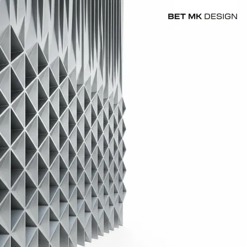 étude, Design et maitrise d'œuvre de réalisation de Façade Aluminium paramétrique