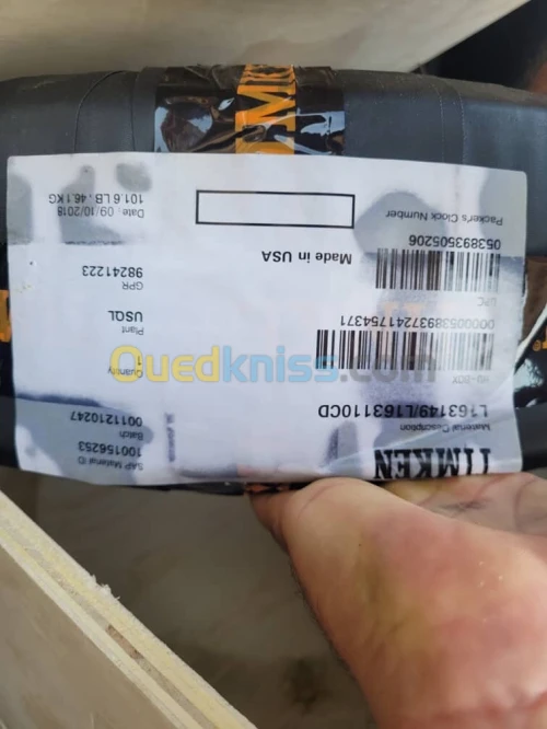 Roulements TIMKEN & NSK