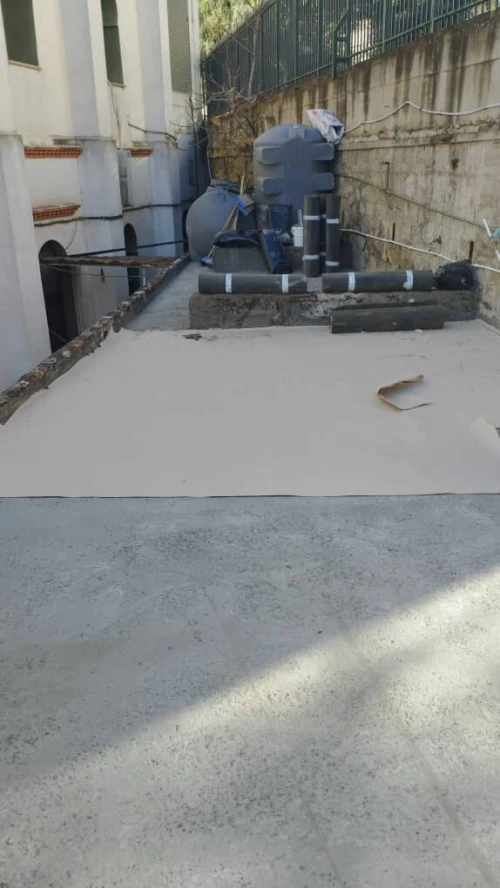 Étanchéité béton imprimé 
