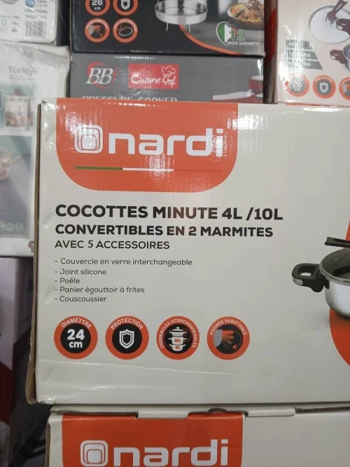 Cocotte Nardi 4/10 Litr + Ma9ela