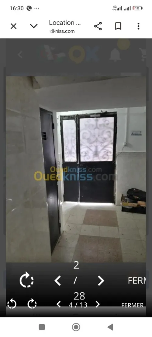 Location Appartement F3 Alger Ben aknoun