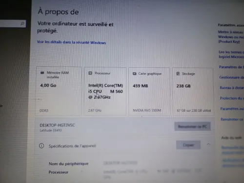 Pc dell latitude e6410