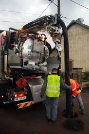 camion vidange nettoyage