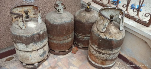Bouteilles à gaz propane