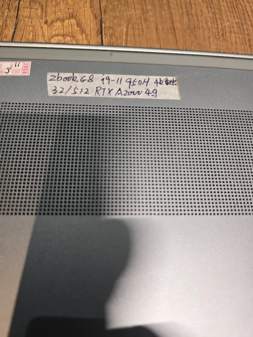 HP Zbook G8 I9-11950H