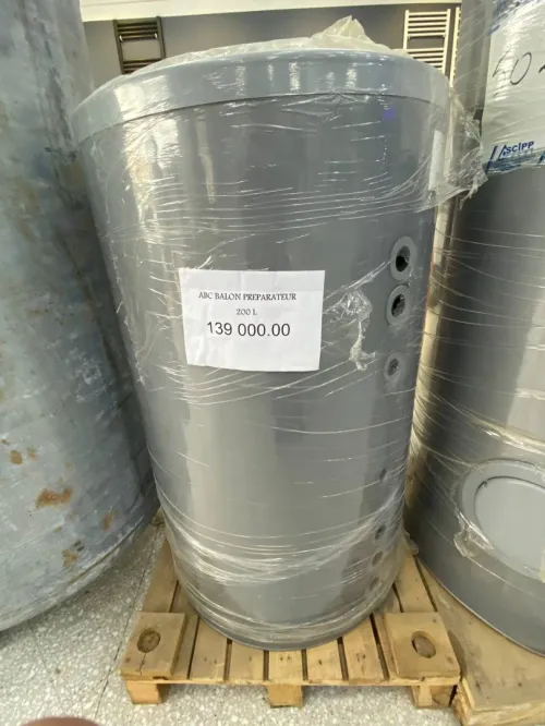 Ballon Préparateur 200L, 300L, 500L, 800L, et 1000L