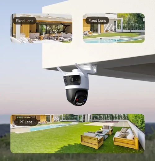 Camera imou Cruiser Triple Lens 11Mp Full  Coleur Original