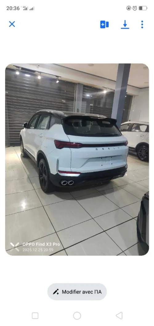 Geely Coolray 2025 Foll opsion
